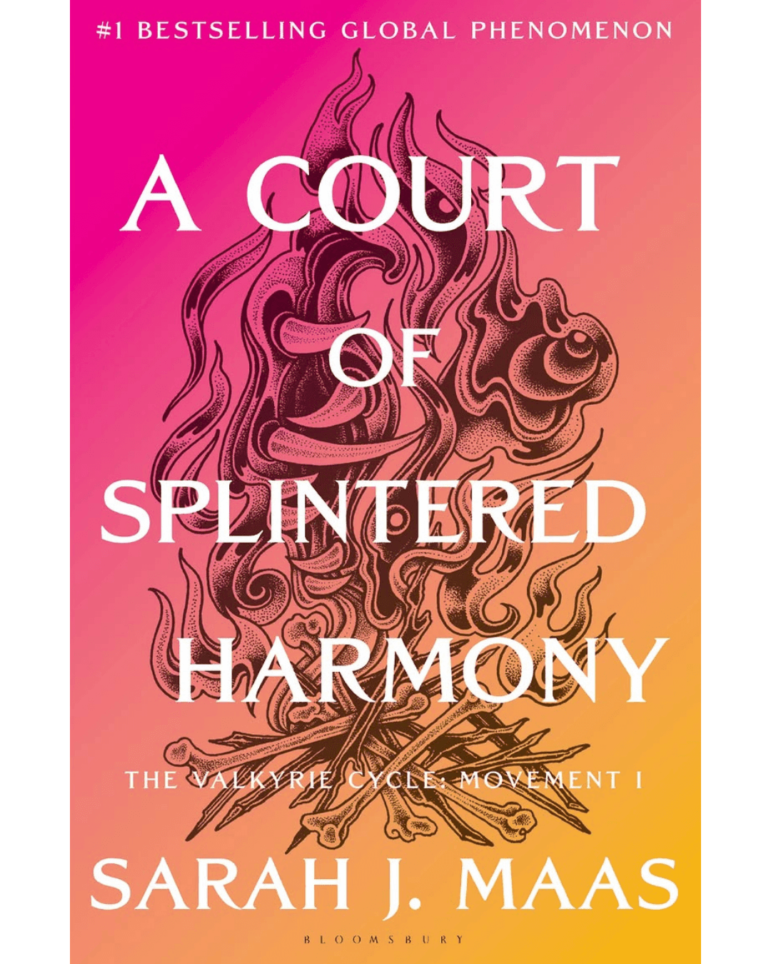 A Court of Splintered Harmony by Sarah J Maas — book cover